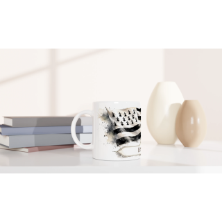 Mug personnalisable Bretagne – Collection Les Étendards d'Héritage
