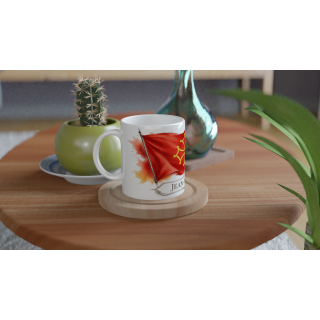 Mug personnalisable Occitanie – Collection Les Étendards d'Héritage