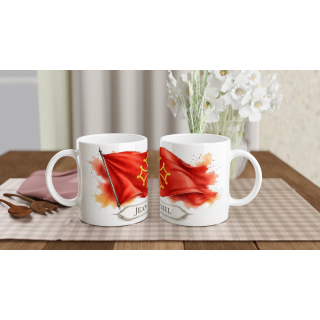 Mug personnalisable Occitanie – Collection Les Étendards d'Héritage