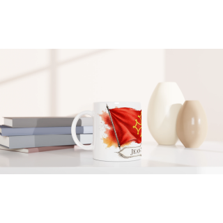Mug personnalisable Occitanie – Collection Les Étendards d'Héritage
