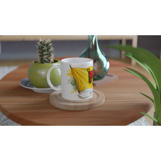 Mug personnalisable Auvergne – Collection Les Étendards d'Héritage
