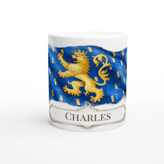 Mug personnalisable Franche-Comté – Collection Les Étendards d'Héritage