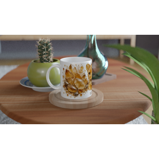 Mug personnalisable Guépard en Citrine – Collection Le Bestiaire des Gemmes
