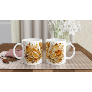 Mug personnalisable Guépard en Citrine – Collection Le Bestiaire des Gemmes