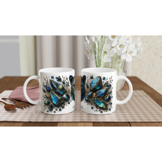 Mug personnalisable Panthère en Labradorite – Collection Le Bestiaire des Gemmes