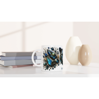 Mug personnalisable Panthère en Labradorite – Collection Le Bestiaire des Gemmes