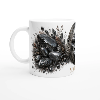 Mug personnalisable Gorille en Hématite – Collection Le Bestiaire des Gemmes