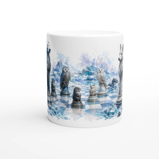 Mug Échiquier des Royaumes Polaires – Collection Les Maîtres de l’Échiquier