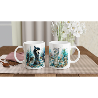 Mug Échiquier des Royaumes Marins – Collection Les Maîtres de l’Échiquier