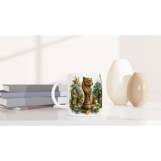 Mug Échiquier des Royaumes de la Jungle – Collection Les Maîtres de l’Échiquier