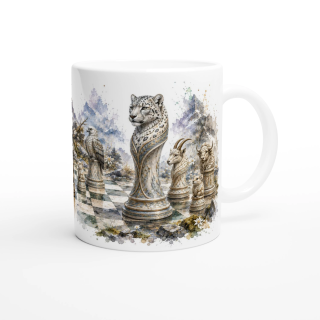 Mug Échiquier des Royaumes des Hautes Cimes – Collection Les Maîtres de l’Échiquier