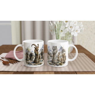 Mug Échiquier des Royaumes des Hautes Cimes – Collection Les Maîtres de l’Échiquier