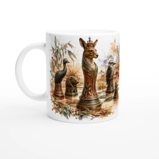 Mug Échiquier des Royaumes d’Australie – Collection Les Maîtres de l’Échiquier