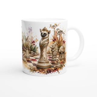 Mug Échiquier des Royaumes de Madagascar – Collection Les Maîtres de l’Échiquier
