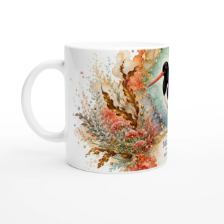 Mug Huîtrier pie « MORBIG » – Bretagne – Collection La Faune des Régions