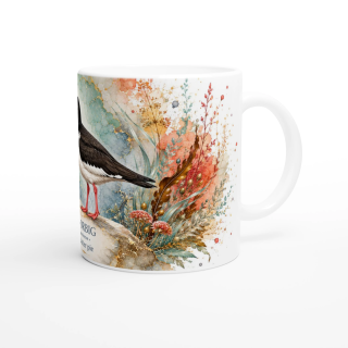 Mug Huîtrier pie « MORBIG » – Bretagne – Collection La Faune des Régions
