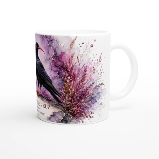 Mug Crave à bec rouge « KAVAN BEG RUZ » – Bretagne – Collection La Faune des Régions