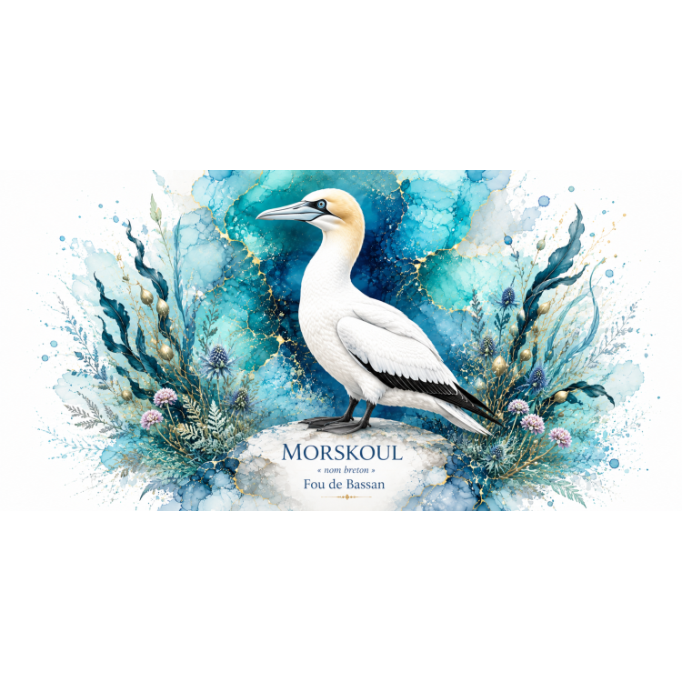 Mug Fou de Bassan « MORSKOUL » – Bretagne – Collection La Faune des Régions