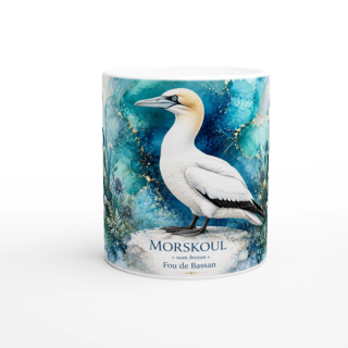 Mug Fou de Bassan « MORSKOUL » – Bretagne – Collection La Faune des Régions