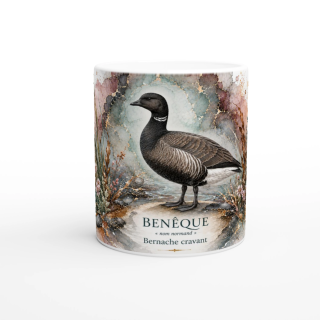 Mug Bernache cravant « Benèque » – Normandie – Collection La Faune des Régions