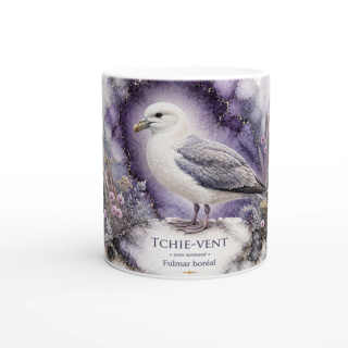 Mug Fulmar boréal « TCHIE-VENT » – Normandie – Collection La Faune des Régions