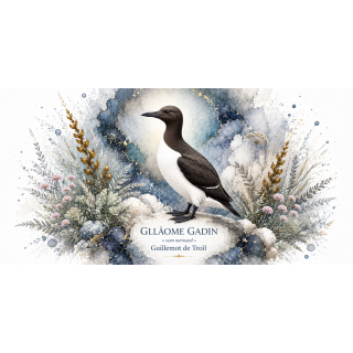 Mug Guillemot de Troïl « GLÂOME GADIN » – Normandie – Collection La Faune des Régions
