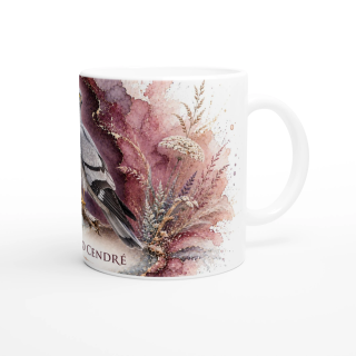 Mug Busard cendré – Pays de la Loire – Collection La Faune des Régions