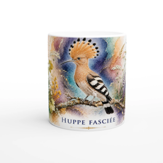 Mug Huppe fasciée – Pays de la Loire – Collection La Faune des Régions