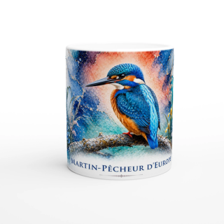Mug Martin-pêcheur d’Europe – Pays de la Loire – Collection La Faune des Régions