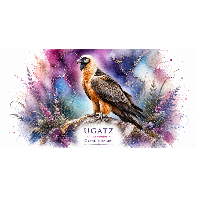 Mug Gypaète barbu « UGATZ » – Nouvelle-Aquitaine – Collection La Faune des Régions