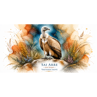 Mug Vautour fauve « SAI ARRE » – Nouvelle-Aquitaine – Collection La Faune des Régions