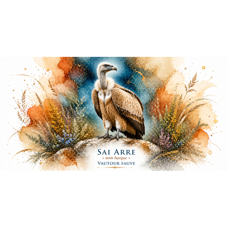 Mug Vautour fauve « SAI ARRE » – Nouvelle-Aquitaine – Collection La Faune des Régions