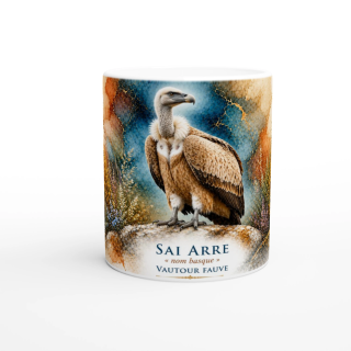 Mug Vautour fauve « SAI ARRE » – Nouvelle-Aquitaine – Collection La Faune des Régions