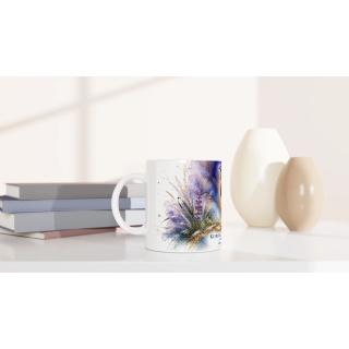 Mug Grue cendrée « KURRILO ARRUNT » – Nouvelle-Aquitaine – Collection La Faune des Régions