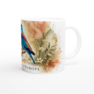 Mug Rollier d’Europe – Provence-Alpes-Côte d’Azur – Collection La Faune des Régions
