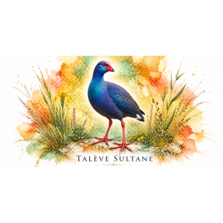Mug Talève sultane – Provence-Alpes-Côte d’Azur – Collection La Faune des Régions
