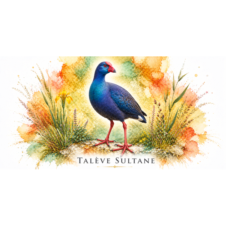Mug Talève sultane – Provence-Alpes-Côte d’Azur – Collection La Faune des Régions