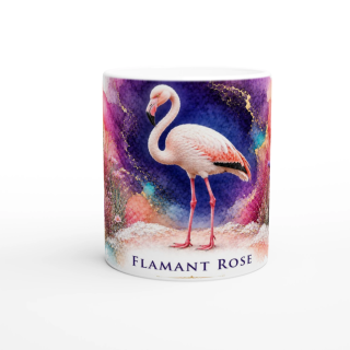 Mug Flamant rose – Occitanie – Collection La Faune des Régions