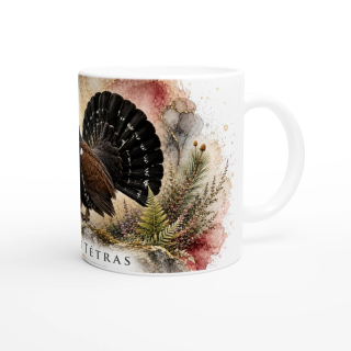 Mug Grand Tétras – Occitanie – Collection La Faune des Régions