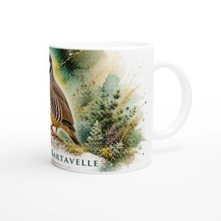 Mug Perdrix bartavelle – Provence-Alpes-Côte d’Azur – Collection La Faune des Régions