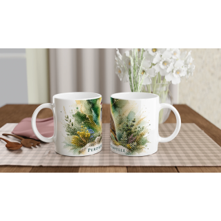 Mug Perdrix bartavelle – Provence-Alpes-Côte d’Azur – Collection La Faune des Régions
