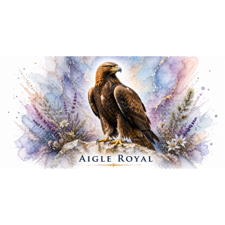 Mug Aigle royal – Provence-Alpes-Côte d’Azur – Collection La Faune des Régions
