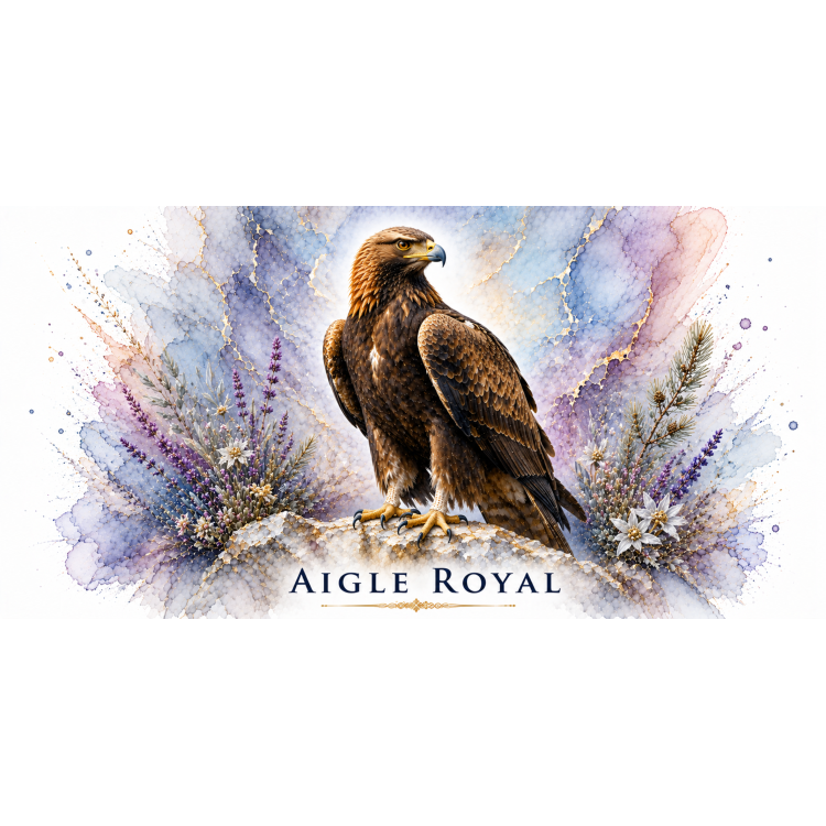 Mug Aigle royal – Provence-Alpes-Côte d’Azur – Collection La Faune des Régions