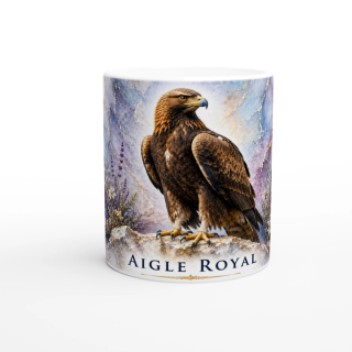 Mug Aigle royal – Provence-Alpes-Côte d’Azur – Collection La Faune des Régions