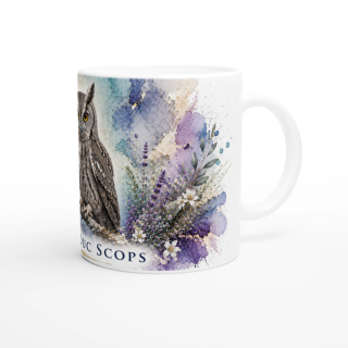 Mug Petit-duc scops – Provence-Alpes-Côte d’Azur – Collection La Faune des Régions
