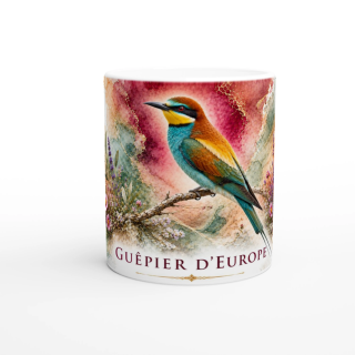 Mug Guêpier d’Europe – Provence-Alpes-Côte d’Azur – Collection La Faune des Régions