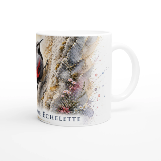 Mug Tichodrome échelette – Provence-Alpes-Côte d’Azur – Collection La Faune des Régions