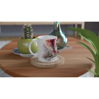 Mug Lagopède alpin – Auvergne-Rhône-Alpes – Collection La Faune des Régions