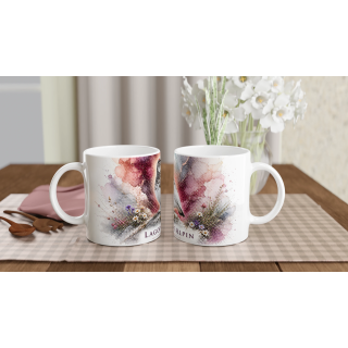 Mug Lagopède alpin – Auvergne-Rhône-Alpes – Collection La Faune des Régions