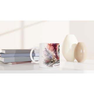 Mug Lagopède alpin – Auvergne-Rhône-Alpes – Collection La Faune des Régions